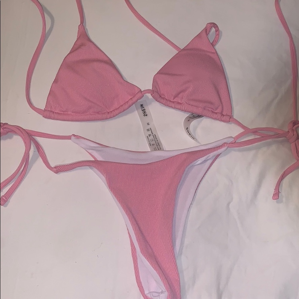 Pink bikini